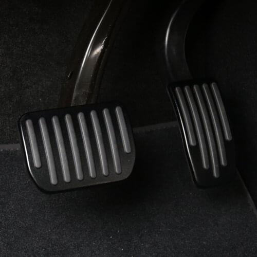 Non Slip Car Accelerator Brake Pedal Cover Pad Replacement for Tesla Model 3 Y 2021 Auto Interior Accessories