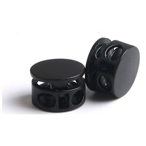 Craft Parts Adjustment Plating Cord Lock Zinc alloy Nylon Stopper Cord Lock for Hat Cord End Sportswear Shoes Rope DIY100PCS