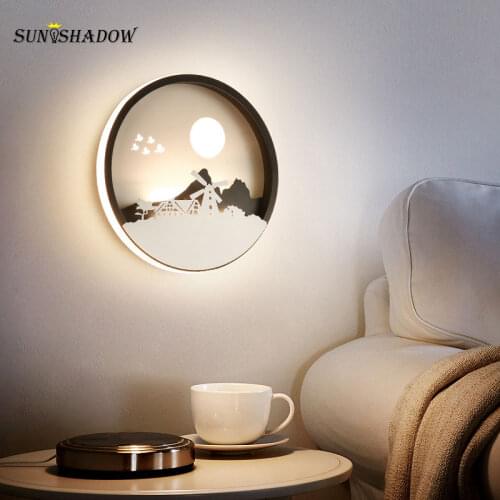 Modern Wall Lamp 12w New Sconce Led Wall Light For Living Room Bedroom Bedside Lamp Dining Room Kitchen Wall Led Light 110V 220V