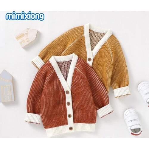 Newborn Baby Sweaters Girls Boys Cardigans Long Sleeve Toddler Children Autumn Outerwear Knitted Infant Clothing One Piece 0-18M