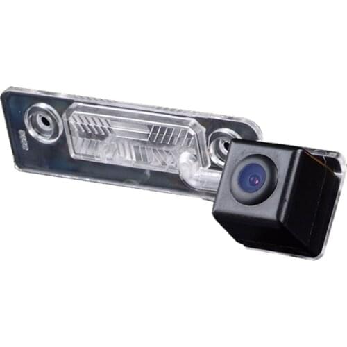 For VW Skoda Octavia Roomster Tour Fabia Car reverse rear view back up parking car camera clear image PAL optional