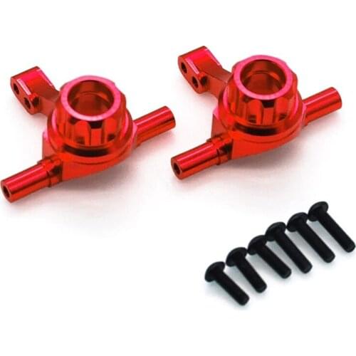 2Pcs Metal Front Upright Knuckle Arms Steering Knuckle for Tamiya TT-02 TT02 TT02T 1/10 RC Car Upgrade Parts