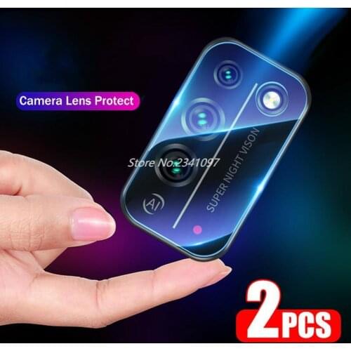 2PCS Camera Tempered Glass For Huawei Honor 10X Lite 9A 30 20 Pro P40 Pro P40 Lite Nova 7 Screen protector Full Cover Lens Glass
