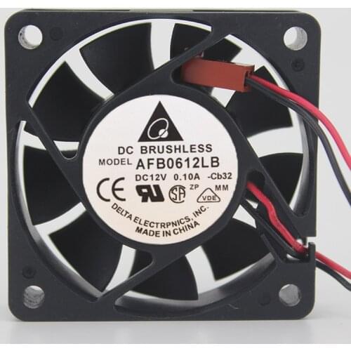 6015 6CM AFB0612LB 12V 0.10A 4-wire PWM temperature control CPU silent cooling fan