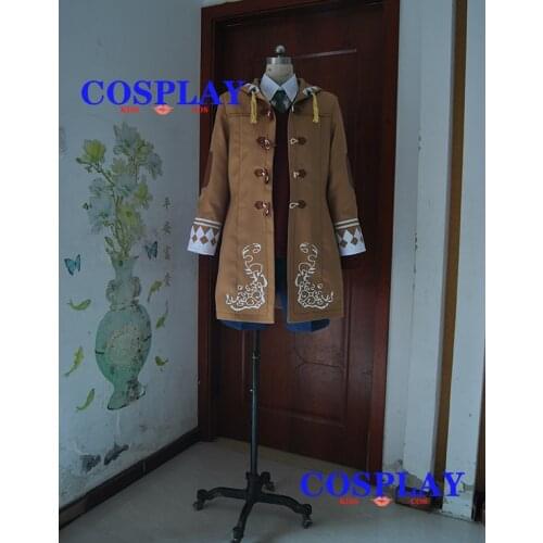 Anime Promise of Wizard South Country Mitile Game Suit Uniform Cosplay Costume Halloween Outfit For Unisex Custom Made New 2021