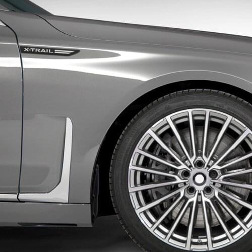 Car Styling 2pcs Side Wing Badge Emblem Fender Sport Car Sticker for Nissan X-TRAIL XTRAIL T30 T31 T32 2013-2019 Accessories