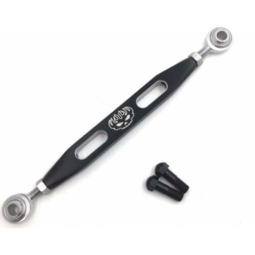 Aftermarket free shipping Black Slotted Flame Skull Short Gear Shift Linkage For Harley 2004-later XL model