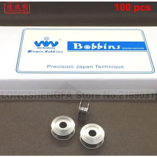 100pcs 40264 95A SS H winwin bobbin for winwin bobbin for Tajima Barudan SWF Melco TOYOTA Feiya ZGM Embroidery machine