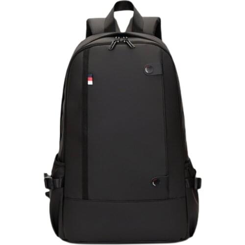 British Simple Brand Business Backpack For Men 2021 Nylon Waterproof 15.6 Inch Laptop Back Pack College Student School Bag Gray