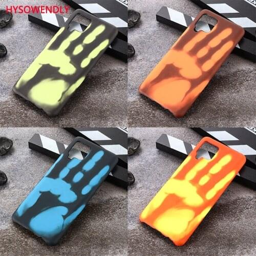 Thermal Heat Induction Phone Cases For Samsung Galaxy A10s A11 A20E A21 A31 A40 A50 A41 A42 A51 A60 A70s A70E A71 A80 A81 A90 5G