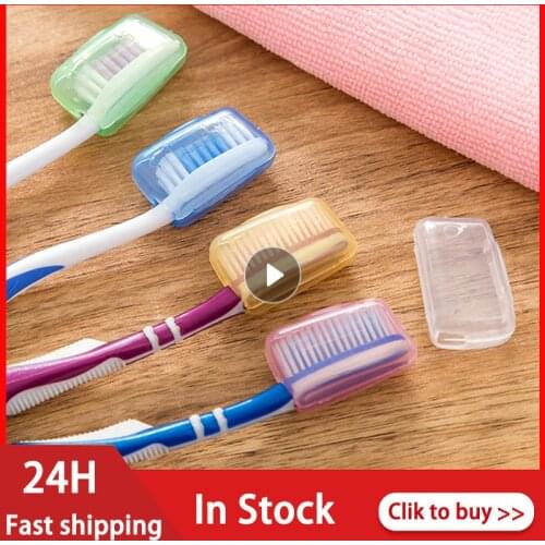 5Pcs/set NEW Portable Toothbrush Headgear Cover Travel Outdoor Camping Holder Brush Toothbrush Head Cleaner Protector Household