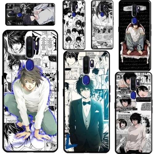 DEATH NOTE L Lawliet Phone Case For OPPO A5 A9 A31 A53 2020 A52 A72 A15 A83 A91 A1K A5S Reno2 Z Find X2 X3 Pro