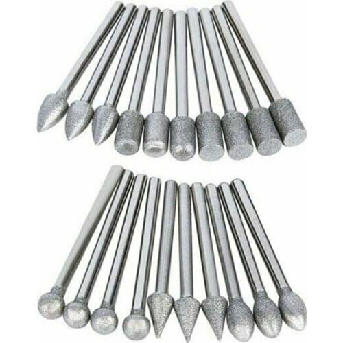Wood Drill Bits Tiles Marble Stone Ceramic Polishing Engraving 120 Grit