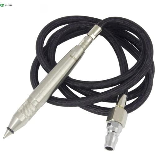 Gas and wind engraved ballpoint pen pneumatic lettering chisel machine GY-1318