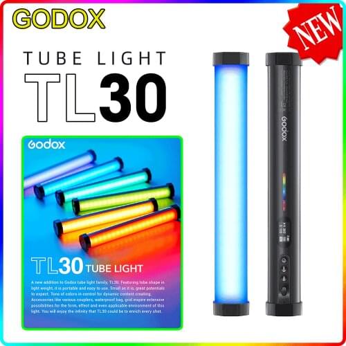 Godox TL30 Pavo Tube Light RGB Color Photography Light Handheld Light Stick with APP Remote Control for Photos Video Movie Vlog