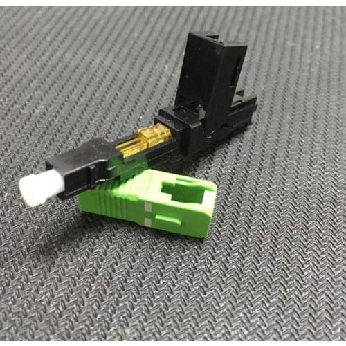GONGFENG 50pcs New SC/APC Optic Fiber Fast Connector FTTH self propelled square Quick Connector Special Wholesale TO Russia