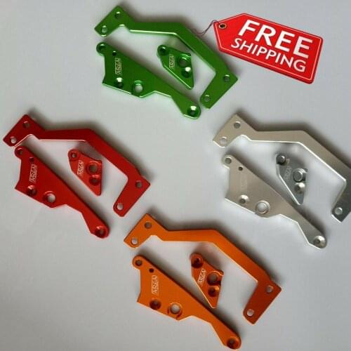 CNC Alloy Engine Bracket + Tank Fix Plate for HPI Rovan KM Baja 5b SS 5t