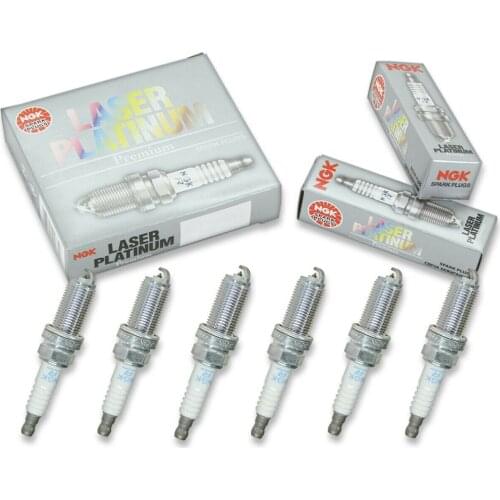 Free Shipping Pack of 10 pcs NGK Spark Plugs PLFR5A-11 6240 LASER PLATINUM Genuine Japan For Nissan Altima Sentra X-Trail Teana