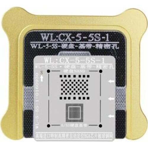 WL NAND Baseband IC BGA Reballing Stencil Positioning Mold for iPhone 6 7 8 X XS XR XSMAX 11