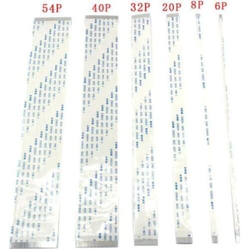 100pcs/Lot 1mm pitch FFC / FPC flexible flat cable 10cm A Type Same side Forward ipsilateral 4P/6/8/10/12/20/24/30pin