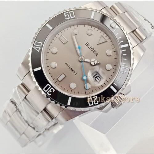 40mm white bracelet Montre Sport Relogio Masculino Luminous Automatic Top Marque Luxe Hommes Date Horloge Sport Montres Hommes