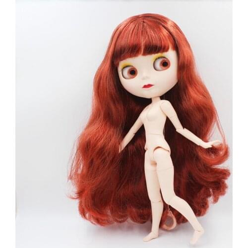 Free Shipping Top discount 4 COLORS BIG EYES DIY Nude Blyth Doll item NO. 877J Doll limited gift special price cheap offer toy