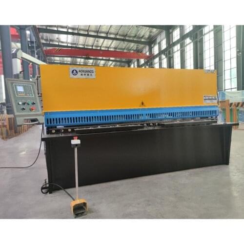 Delicate QC12K-6X3200 Hydraulic Guillotine Shearing Machine