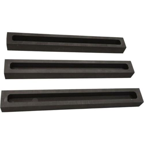 Graphite Casting Ingot Long Bar Mold for Metal Casting Melting Refining Strips Mould Tool Graphite Casting Ingot Mold