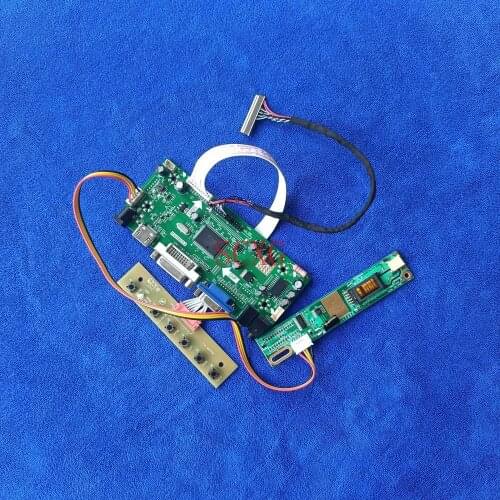 Kit DVI VGA HDMI-compatible Fit N141X7/N141X9/N141XA/N141XB/N141XC LVDS 30 Pin M.NT68676 drive board 1CCFL 1024*768 LCD display