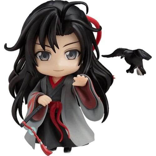Master of The Magic Dao Wei Wuxian Yiling Patriarch Q Version Character Animation Toys Pvc Model Cartoon Toys Desktop Ornaments