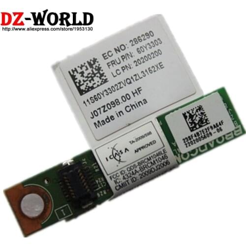 4.0 Bluetooth Module For Lenovo ThinkPad E40 E50 E14 E15 E420 E520 SL400 SL500 SL410 L412 L510 L512 laptop FRU 60Y3303 60Y3305
