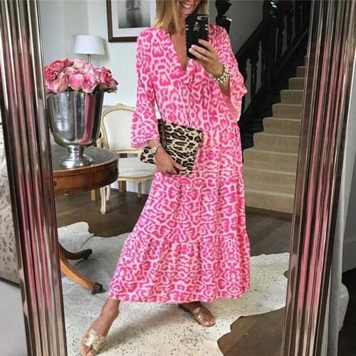 Mooclound Pink Summer Dresses