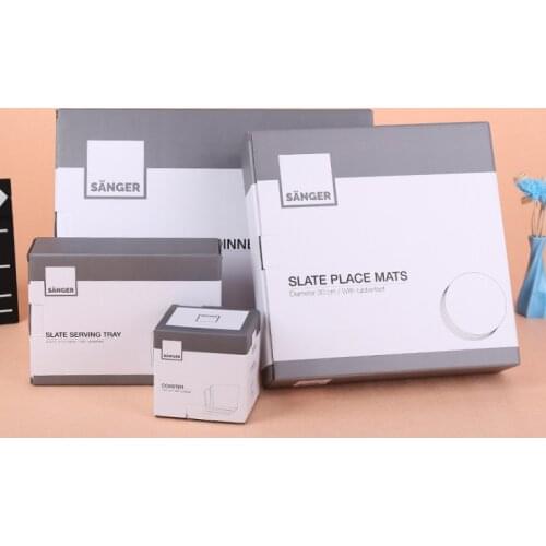Wholesale custom logo cardboard paper shoe clothes T-shirt packaging foldable gift box with ribbon ---DH10499