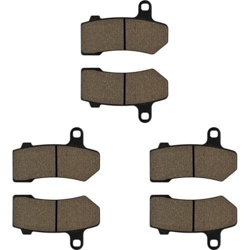 Motorcycle Front and Rear Brake Pads for HARLEY VRSCD Night Rod 2005 2006 2007 2008