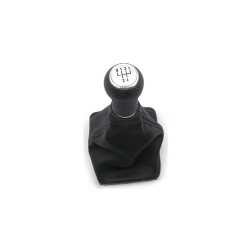 Silver Gear Knob Shift Boot No Base Frame 5 Speed for Golf MK4