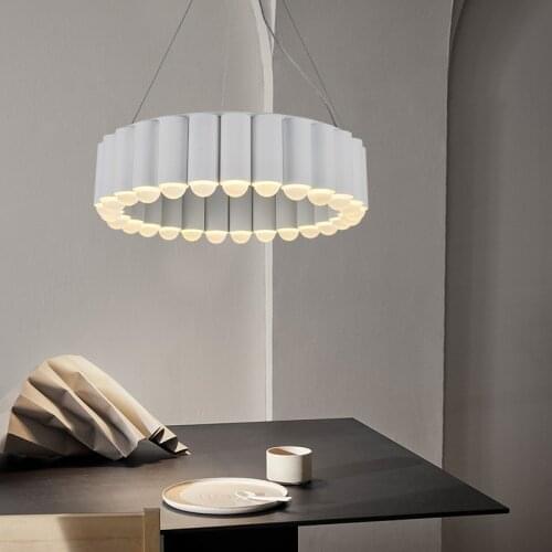 Modern lighting for home indoor LED lamp G9 ring gold color luxury living room bedroom hotel hall restaurant lobby pendant light