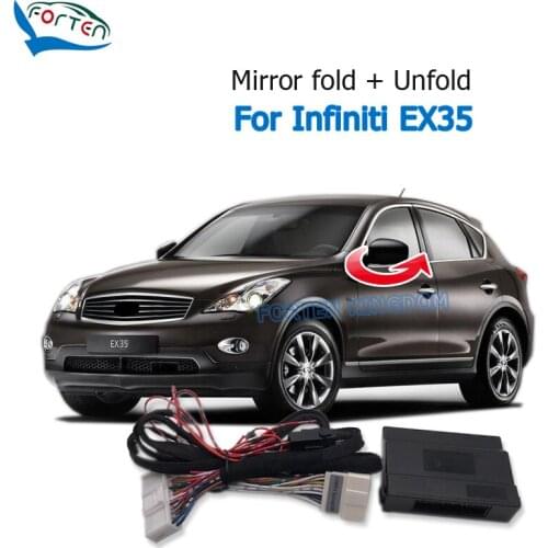 Forten Kingdom Car Auto Side Rear Mirror Folder Folding Spread Kit Module For Infiniti EX35