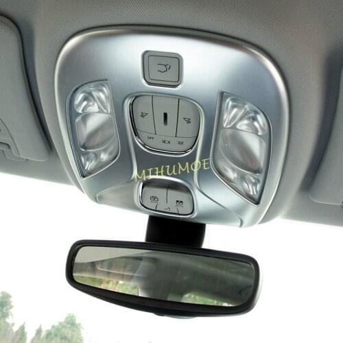 Interior Roof Reading Light Lamp Switch Cover Trims For 2017-2021 Jeep Compass