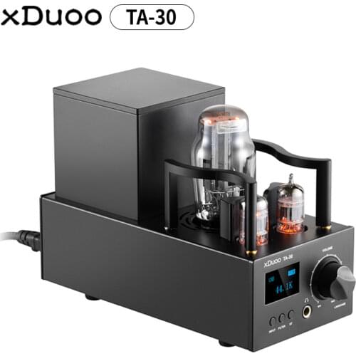 Xduoo TA-30 ES9038Q2M Bluetooth 5.0 DAC High Performance Tube Rectification Headphone Amplifier DSD512 PCM 32Bit/768kHz 3000mW