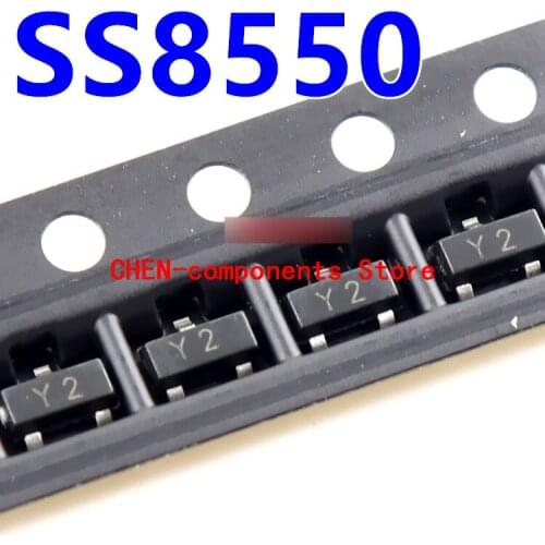 100pcs SS8550 Y2 SMD triode SOT-23