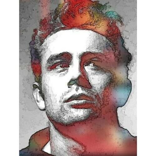 DIY 40X50 Oil Painting By Numbers Looking up from a handsome man paint by numbers On Canvas Home Decor Digital Painting chrismas