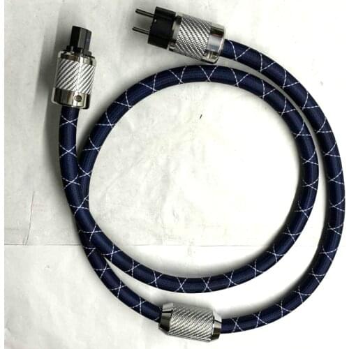 Hi-Fi Audio EU Power Cable Schuko power plug socket Amplifier CD DVD player Speaker AC power cord