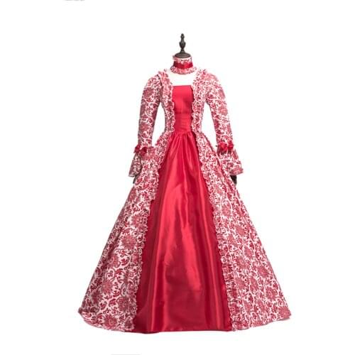 Top Sale Victorian Civil War Gothic Period Steampunk Theater Masquerade Ball Gown Rococo Pink Renaissance Dress