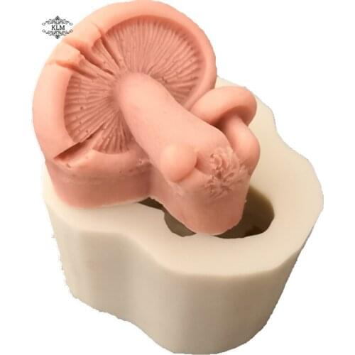 KLM3D mushroom fungus ball silicone mold cake chocolate aromatherapy decoration DIY silicone mold