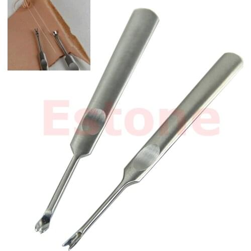 Leather Leathercraft Tool Kit Stitching U+V Shaped Groover Skiving Edge Beveler G08 Great Value April 4