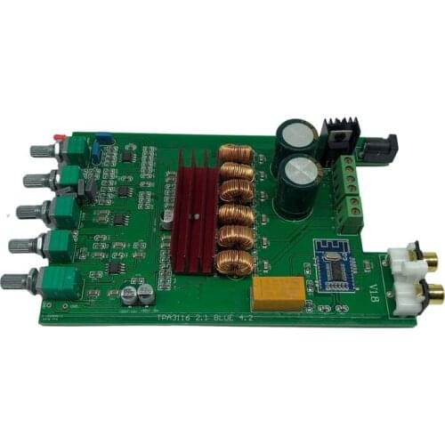 DP1 TPA3116 D2 HIFI Bluetooth AUDIO Digital Amplifier Board Subwoofer Power Amplificador Board
