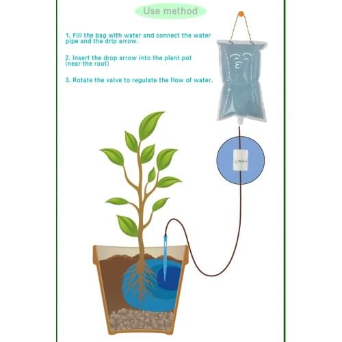 Garden Watering Water Bag Automatic Watering Device Drip Arrow Plant Irrigation Tools Lazy Planting Kit Flower Fertilization