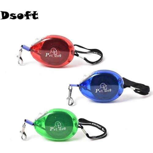 Retractable Dog Leash Portable Automatic Dog Puppy Cat Traction Rope Belt Nylon 2.5M Dog Leash for Small Medium Dogs Pet Product