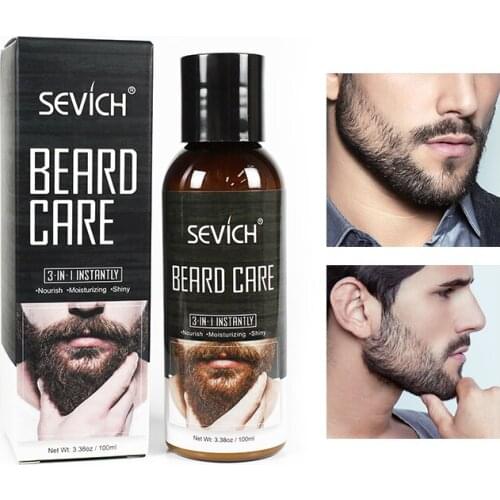 Sevich 100ml Smoothing Beard Conditioner Beard Styling Moisturizing Effect Beard Care Natural Men Whiskers Conditioner