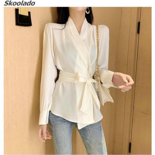 Женские стильные рубашки Skoonlado China At AliExpress